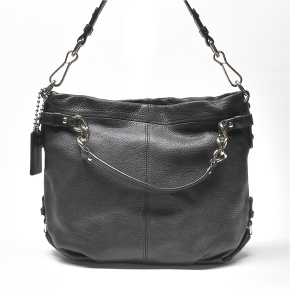 COACH G1120-14142M Brooke Leather Handbag Hobo Satchel - Picture 4 of 10